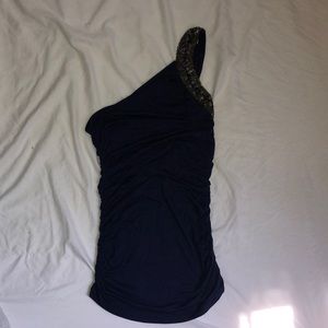 Strapless fancy blouse